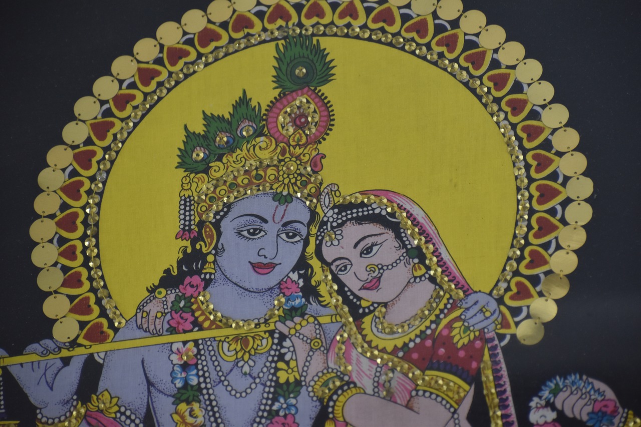 Radha-Krishna, Peizažas, Amatai, Nemokamos Nuotraukos,  Nemokama Licenzija