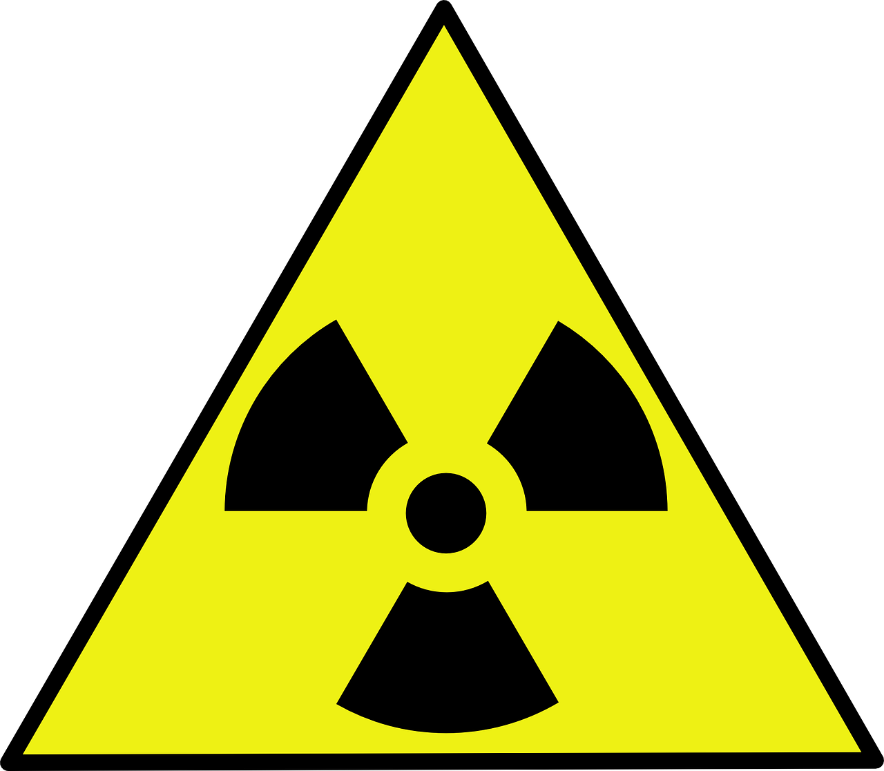 Radiacija, Branduolinė, Atsargiai, Toksiškas, Atominė, Pavojus, Įspėjimas, Pavojus, Ženklai, Cheminis
