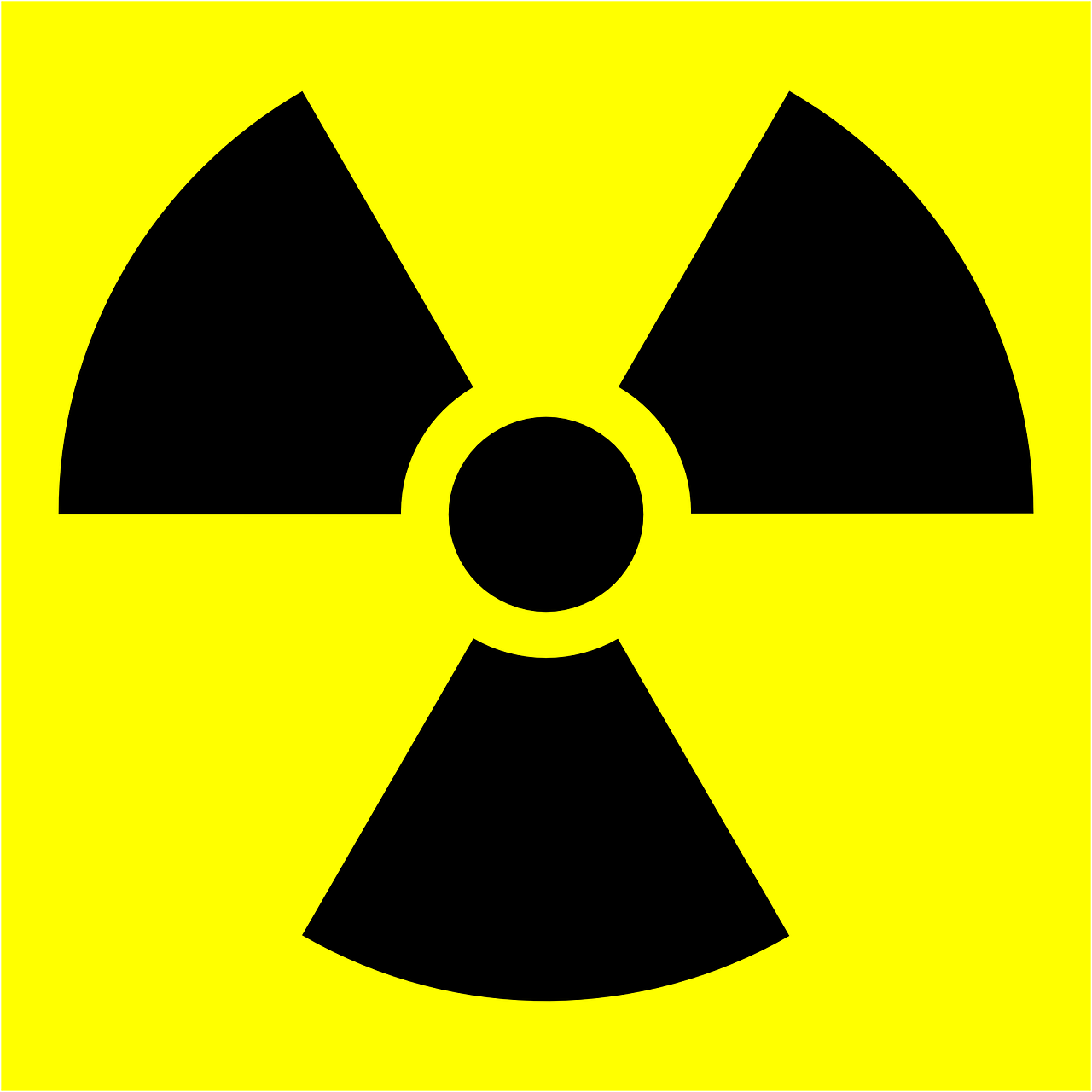 Radioaktyvus, Pavojus, Branduolinė, Radiacija, Simbolis, Įspėjimas, Nemokama Vektorinė Grafika, Nemokamos Nuotraukos,  Nemokama Licenzija