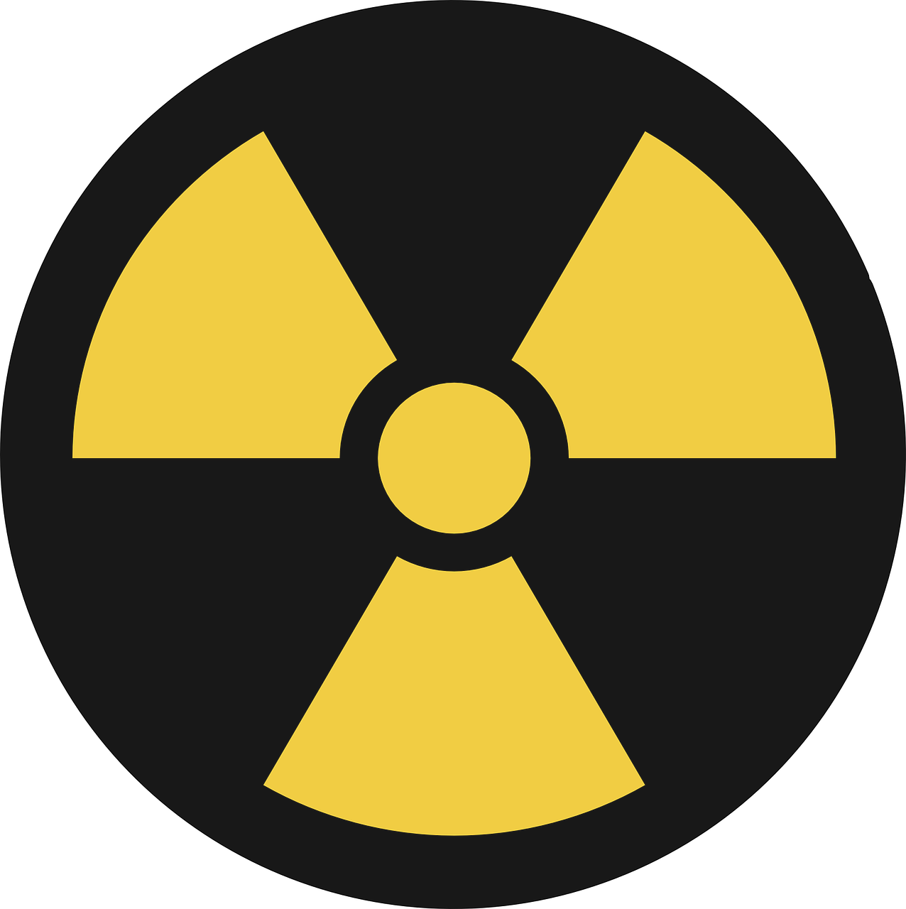 Radioaktyvus, Simboliai, Pavojus, Radiacija, Atominė, Pavojus, Branduolinė, Energija, Nuke, Reaktorius