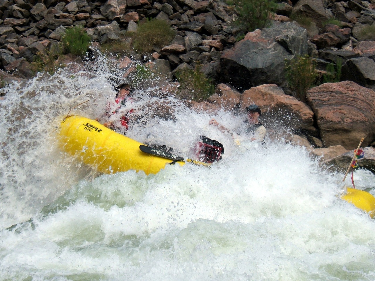 Rafting, Baltas Vanduo, Nuotykis, Upių Rafting, Baltas Vanduo, Didysis Kanjonas, Nemokamos Nuotraukos,  Nemokama Licenzija