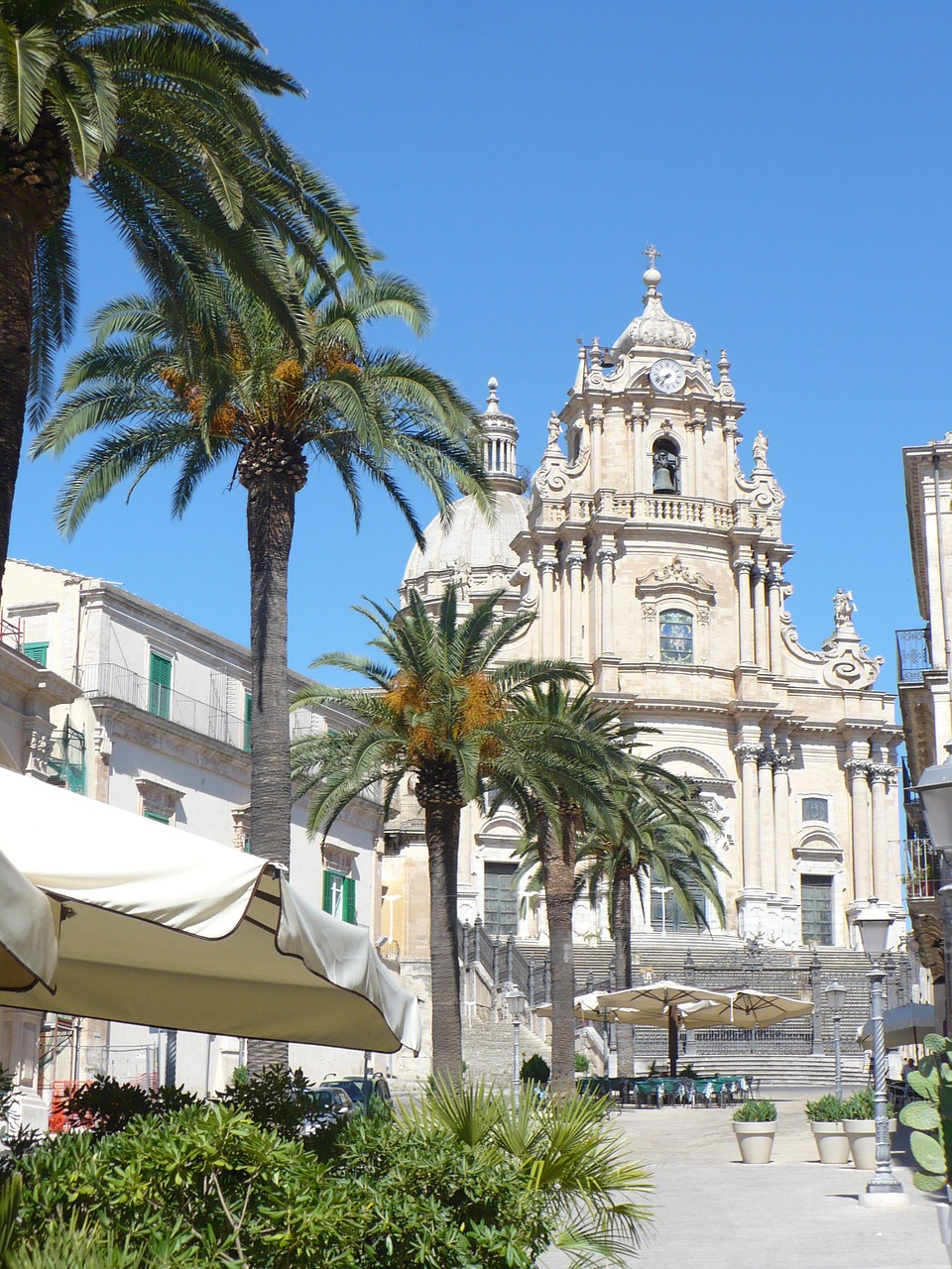 Ragusa Ibla, Sicilija, Bažnyčia, Delnus, Italy, Barokas, Nemokamos Nuotraukos,  Nemokama Licenzija