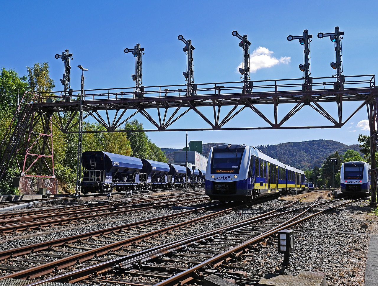 Geležinkelis, Gleise, Vežimėlis, Blogas Harzburgas, Stoties Išvykimas, Istorinis Išsaugojimas, Dyzelinis Vagonas, Formos Signalai, Senos Technologijos, Regioninis Traukinys