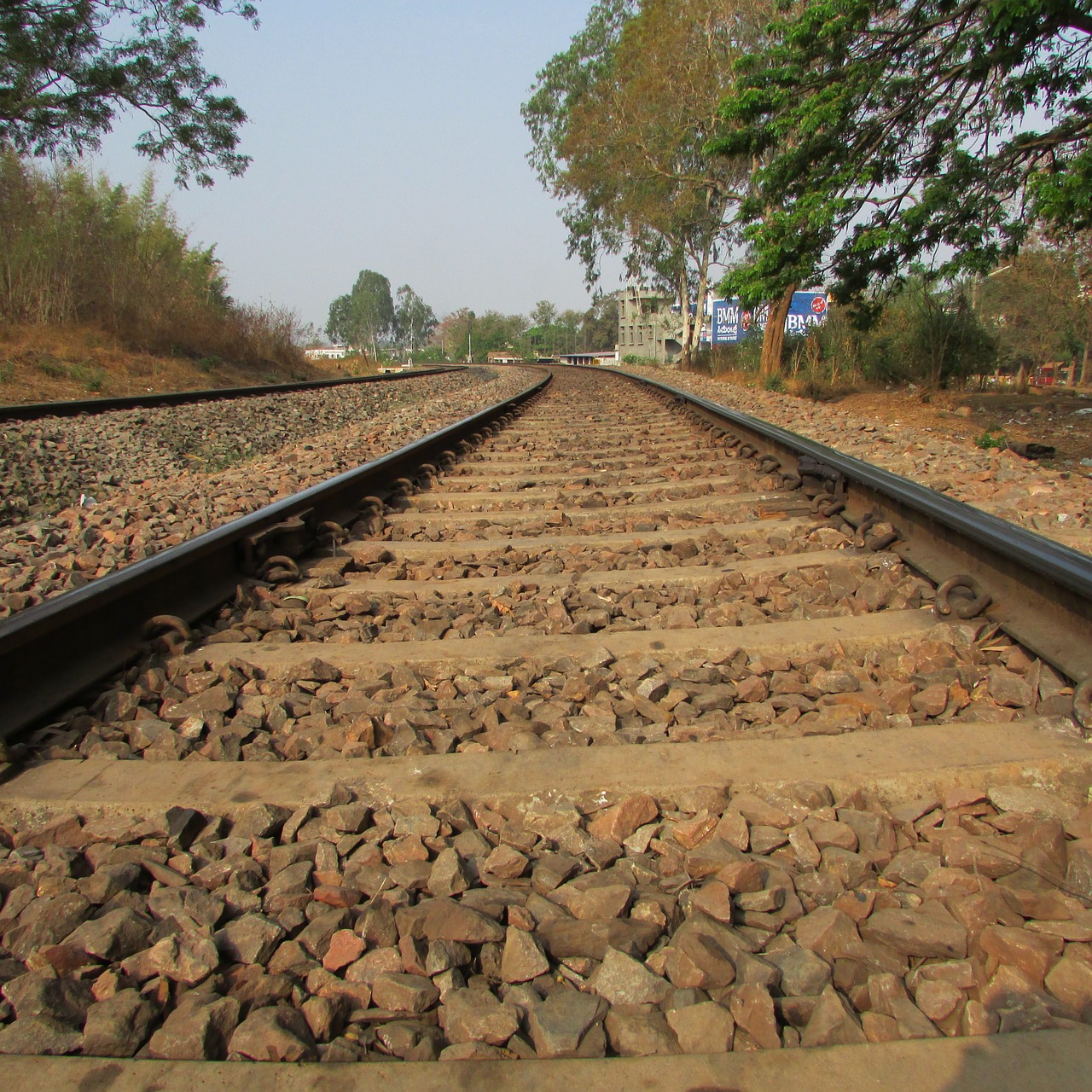 Geležinkelis, Trasa, Geležinkelis, Transportas, Gabenimas, Perspektyva, Dharwad, Indija, Nemokamos Nuotraukos,  Nemokama Licenzija