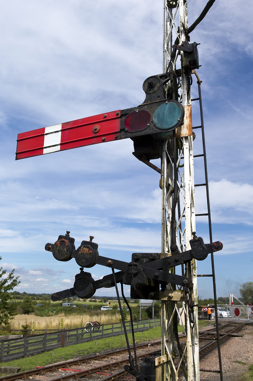 Geležinkelio Smeforo Signalas, Kent East Sussex Geležinkelis, Northiam Stotis, Paveldo Geležinkelis, Nemokamos Nuotraukos,  Nemokama Licenzija