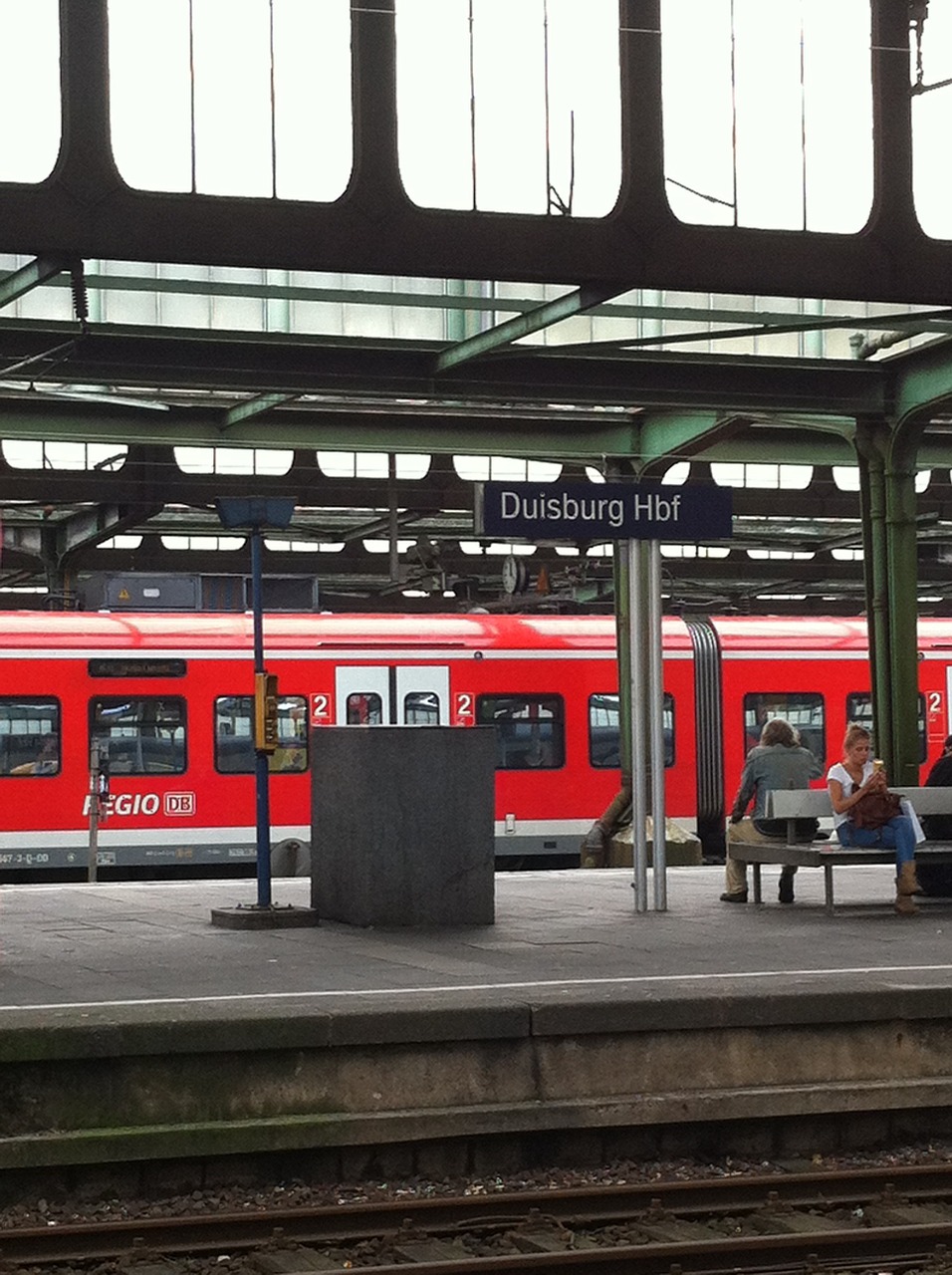 Traukinių Stotis, Duisburgas, Raudonas Traukinys, Traukinys, Kelionė, Sustabdyti, Nemokamos Nuotraukos,  Nemokama Licenzija