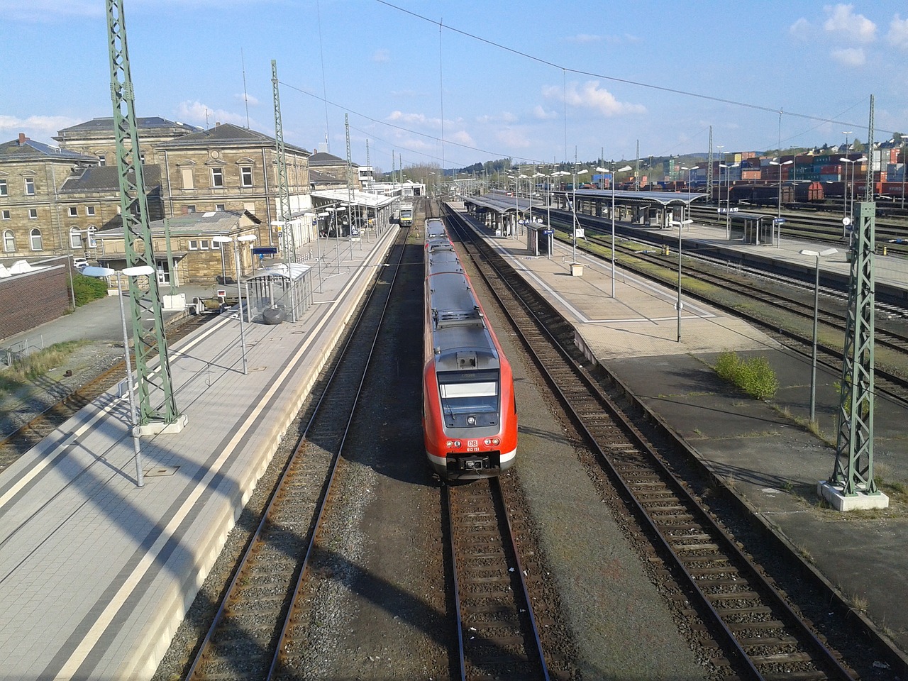Traukinių Stotis, Hof, Deutsche Bahn, Nemokamos Nuotraukos,  Nemokama Licenzija