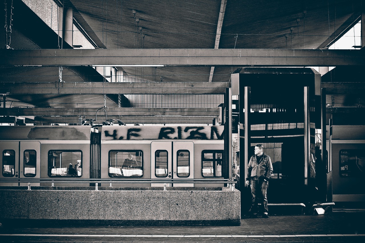 Traukinių Stotis, Platforma, Geležinkelių Transportas, Keleiviai, Zugfahrt, Traukinių Stotyje, Laukimas, Viešosios Transporto Priemonės, S Bahn, Keliautojas