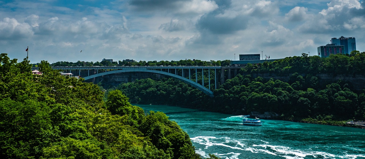 Vaivorykštinis Tiltas,  Niagaros Krioklys,  Ontario,  Kanada,  Jungtinės Valstijos,  Tiltas,  Siena, Nemokamos Nuotraukos,  Nemokama Licenzija