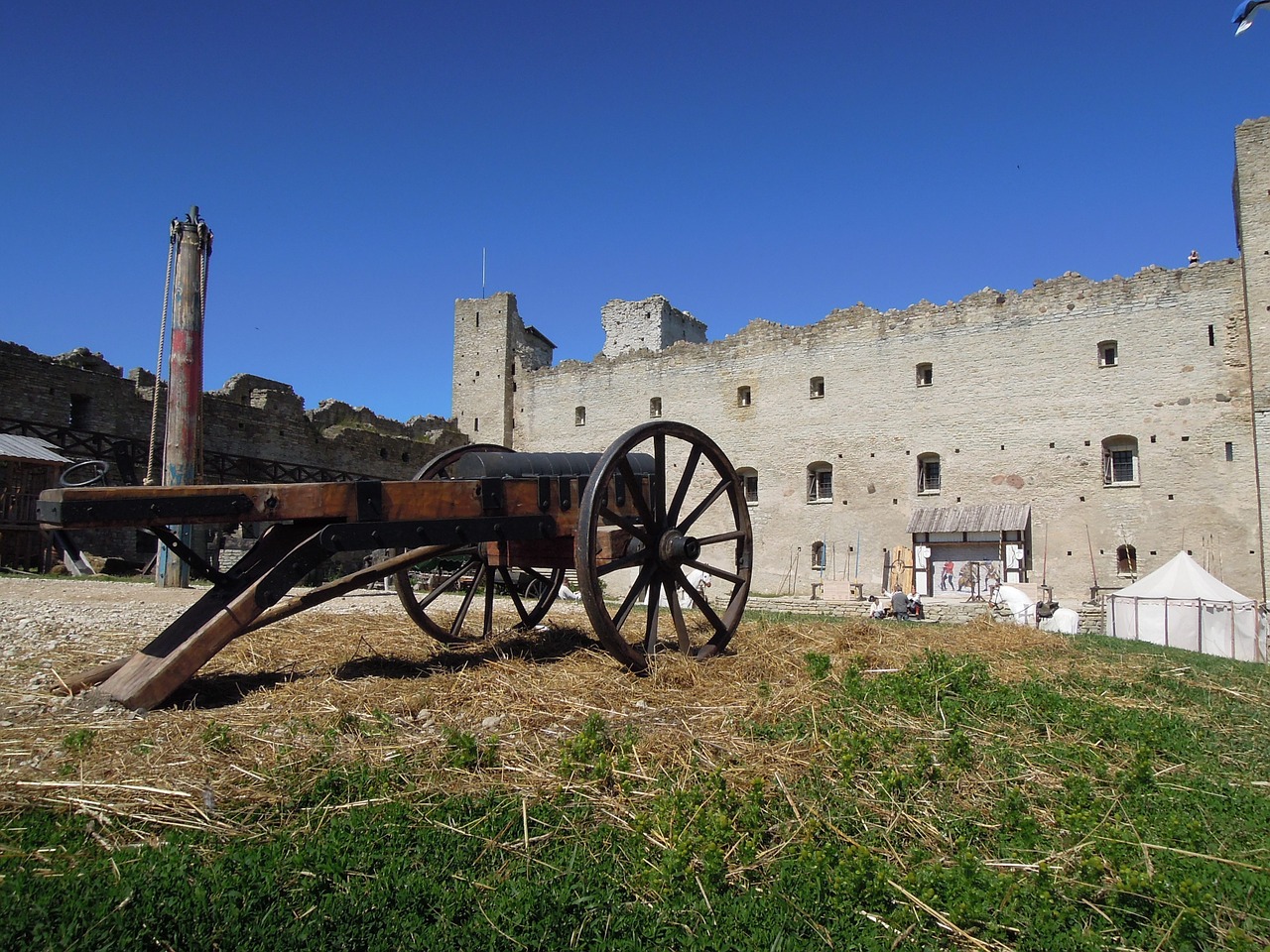 Rakvere, Estonia, Pilis, Tvirtovė, Pastatas, Gamta, Mėlynas, Kraštovaizdis, Milieu, Senas