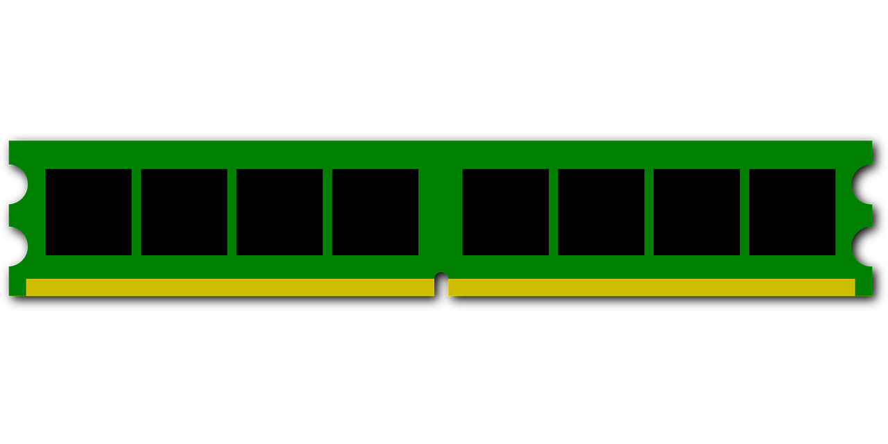 Ram, Kompiuteris, Atmintis, Modulis, Nemokama Vektorinė Grafika, Nemokamos Nuotraukos,  Nemokama Licenzija