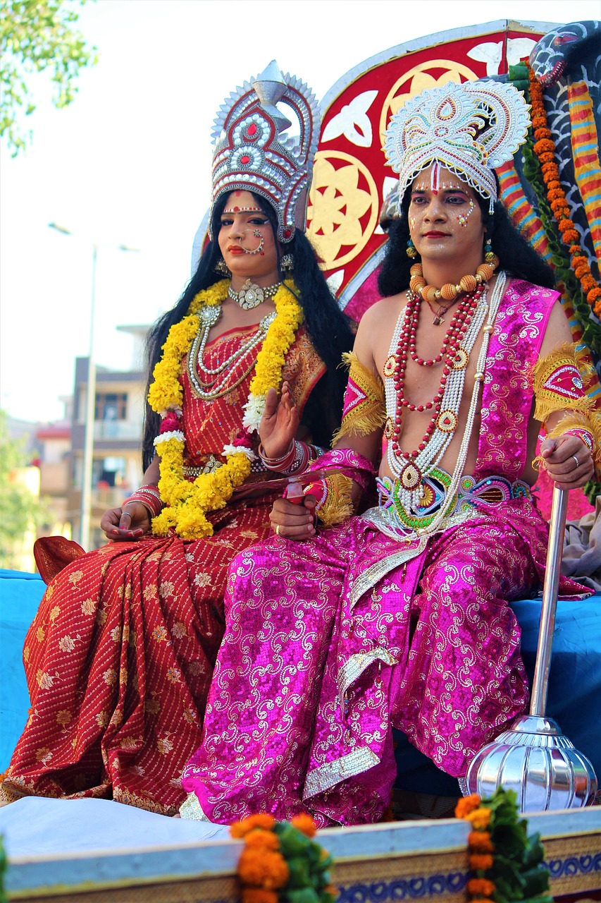 Ramayan, Dusshera, Festivalis, Šventė, Kultūra, Indijos, Hindu, Religija, Dussehra, Dievas