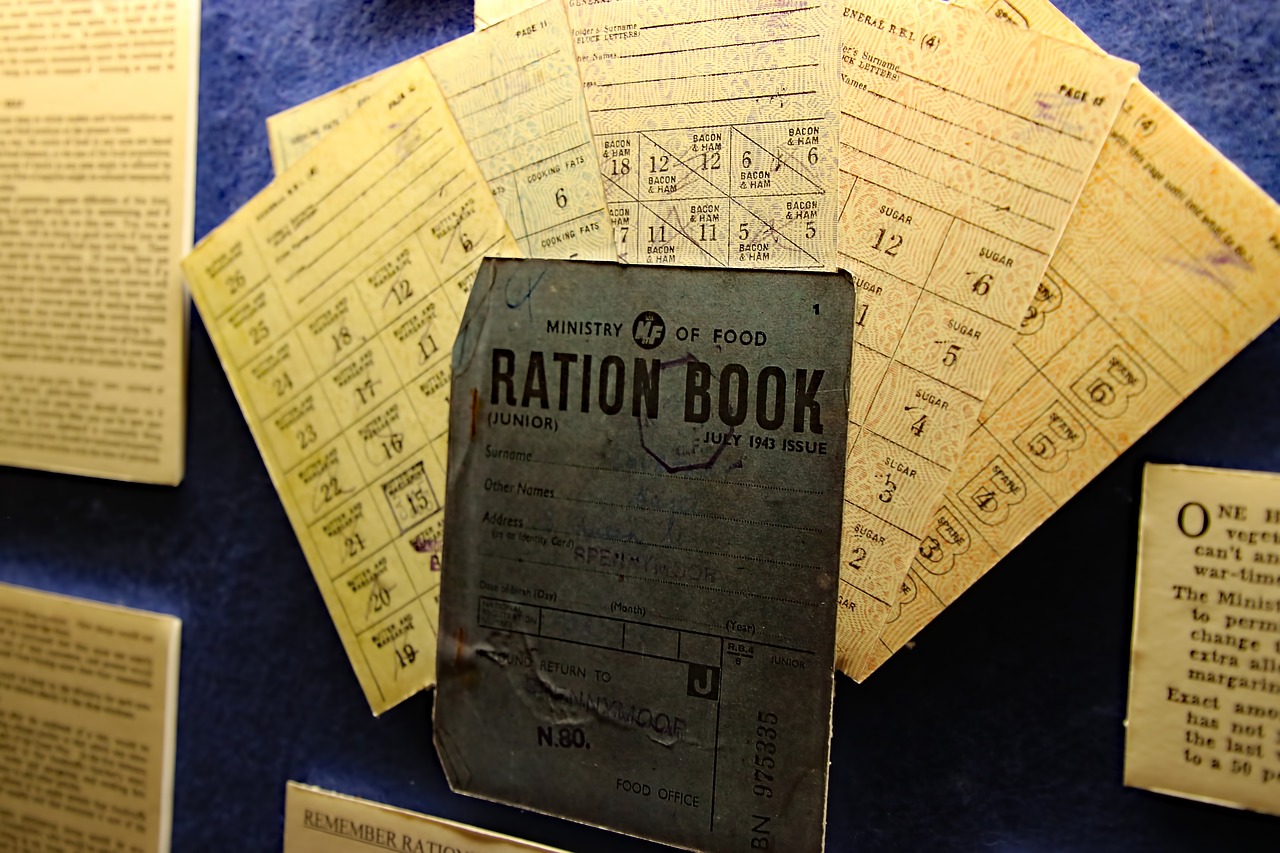 Ration Book, Karas, Knyga, Britanija, Racionas, Britanija, Ekonomika, Identifikavimas, Taupymas, Istorija