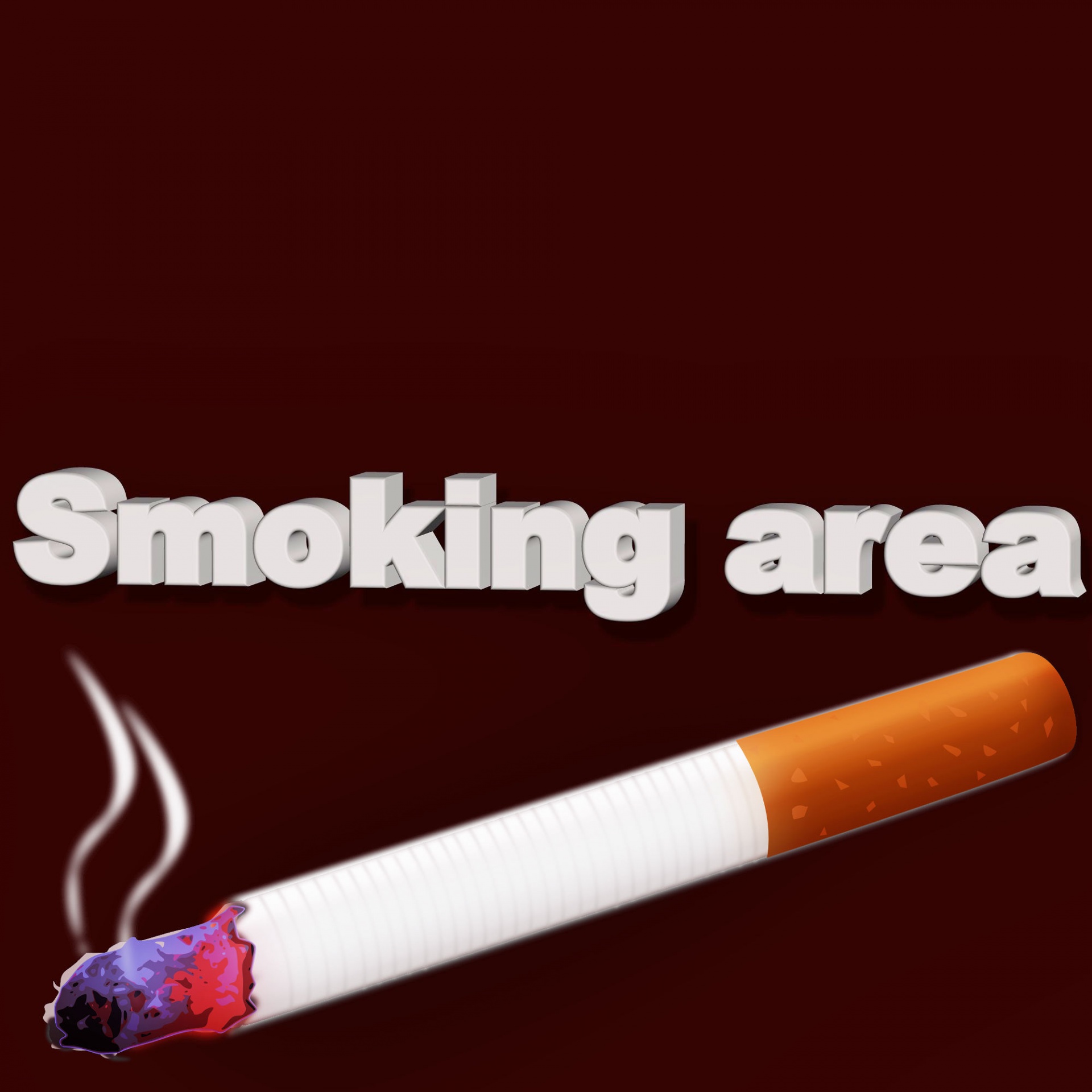 Rūkymas & Nbsp,  Plotas,  Rūkymas,  Rūkytojas,  Vieta,  Antena,  Fonas,  Ženklas,  3D,  Raidės