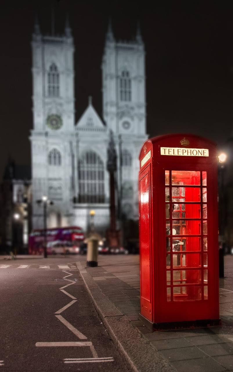 Raudona, Telefono Budele, Londonas, Anglija, Telefonas, Telefonas, Dėžė, Miestas, Senas, Britanija