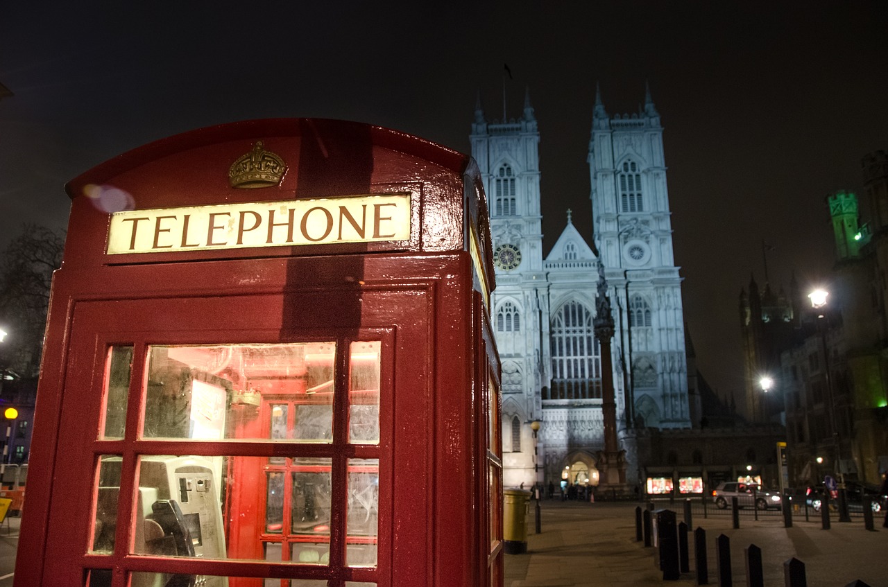 Raudona, Telefono Budele, Londonas, Anglija, Telefonas, Telefonas, Dėžė, Miestas, Senas, Britanija