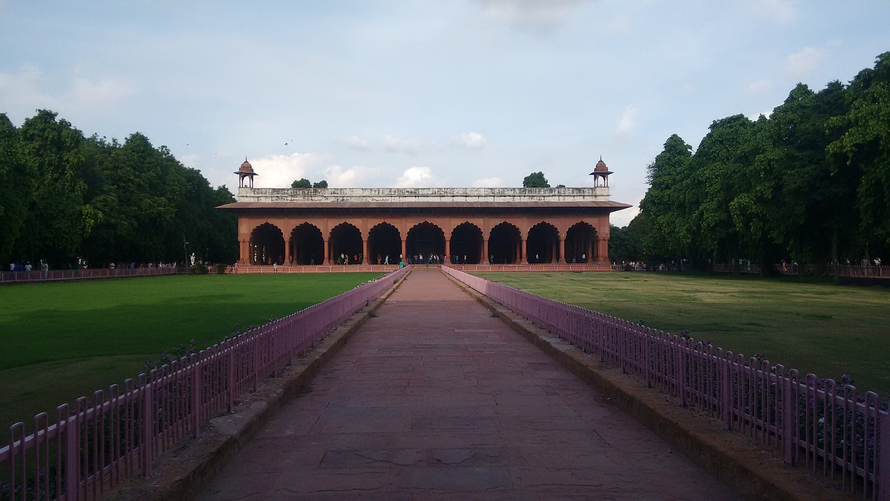 Raudonas Fortas, Diwan-I-Aam, Paminklai, Delhi, Lal Qila, Nemokamos Nuotraukos,  Nemokama Licenzija