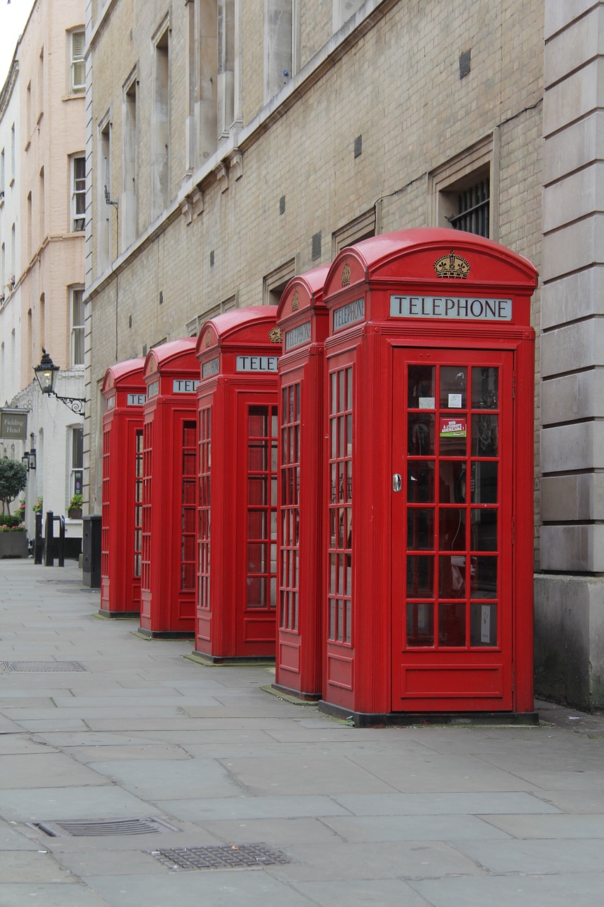 Raudona Telefono Dėžutė, Londonas, Telefonas, Telefono Dėžutė, Jungtinė Karalystė, Anglija, Nemokamos Nuotraukos,  Nemokama Licenzija