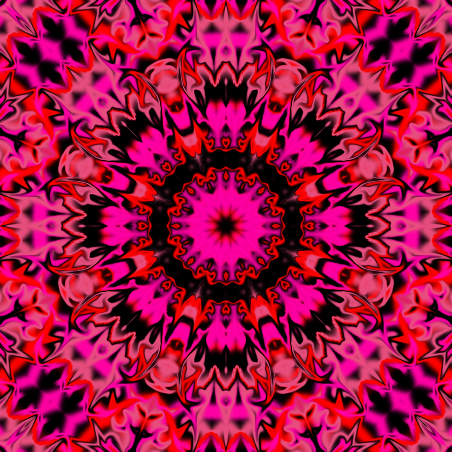 Kaleidoskopas,  Abstraktus,  Gėlė,  Raudona,  Juoda,  Rožinis,  Raudona,  Rožinis,  Ir Juodas Kaleidoskopas, Nemokamos Nuotraukos