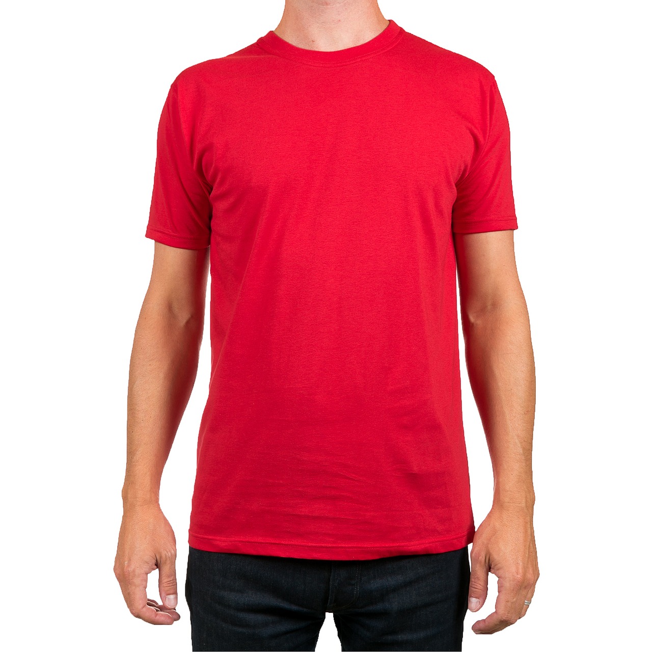 T-Shirt, Raudona, Vyras, Paprastas, Modelis, Drobė, Nemokamos Nuotraukos,  Nemokama Licenzija
