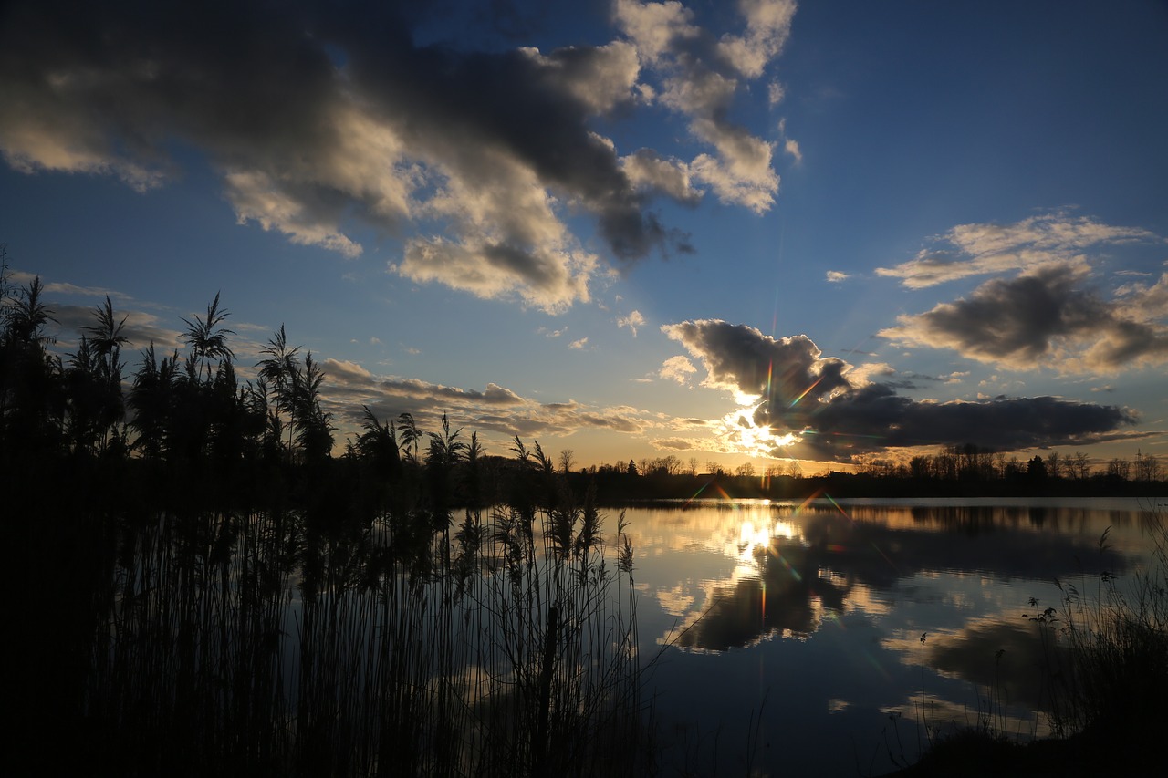 Atspindys,  Gamta,  Vandenys,  Saulėlydis,  Aušra,  Ežeras,  Panorama,  Dangus,  Kraštovaizdis,  Dusk