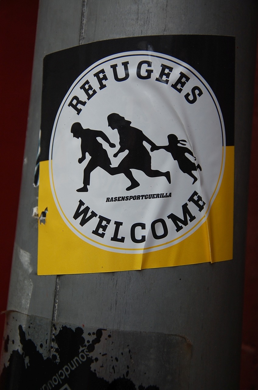 Pabėgėliai, Sveiki, Lipdukas, Nemokamos Nuotraukos,  Nemokama Licenzija