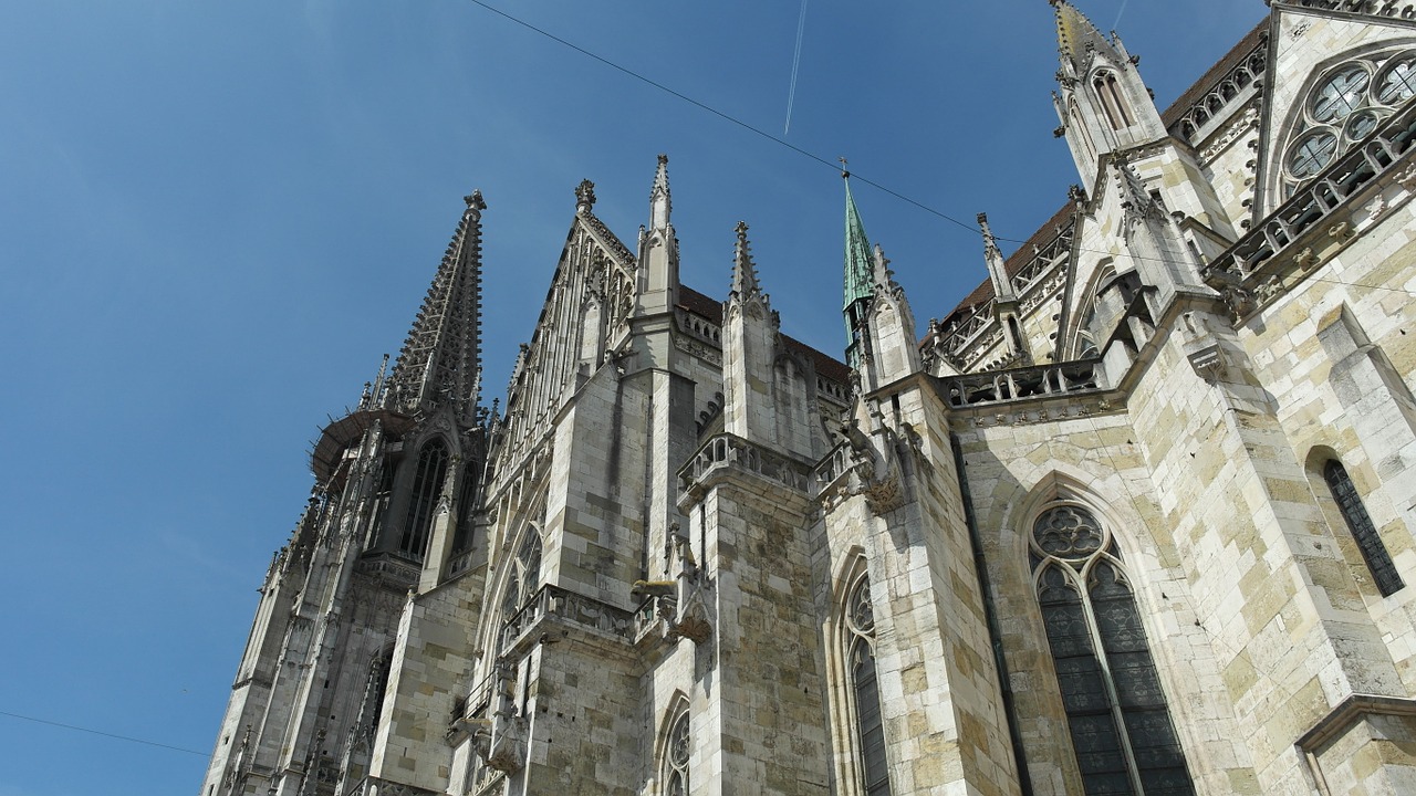 Regensburgas, Dom, Katedra, Gotikos Architektūra, Gotika, Patero Katedra, Bažnyčia, Bavarija, Nemokamos Nuotraukos,  Nemokama Licenzija