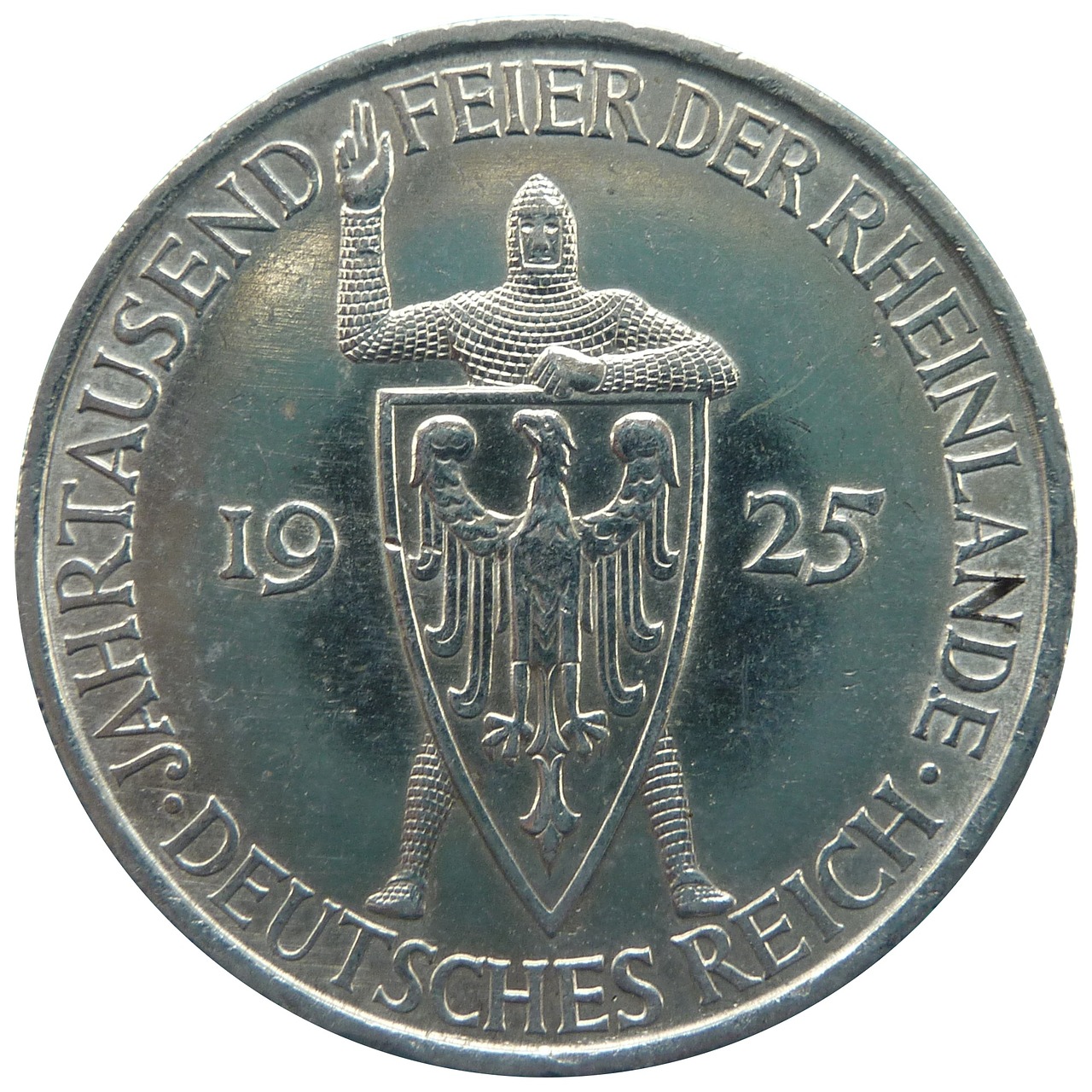 Reichsmark,  Rhinelands,  Weimaro Respublika,  Moneta,  Pinigai,  Numizmatikai,  Valiuta,  Atminimo Diena,  Pinigai,  Finansinis