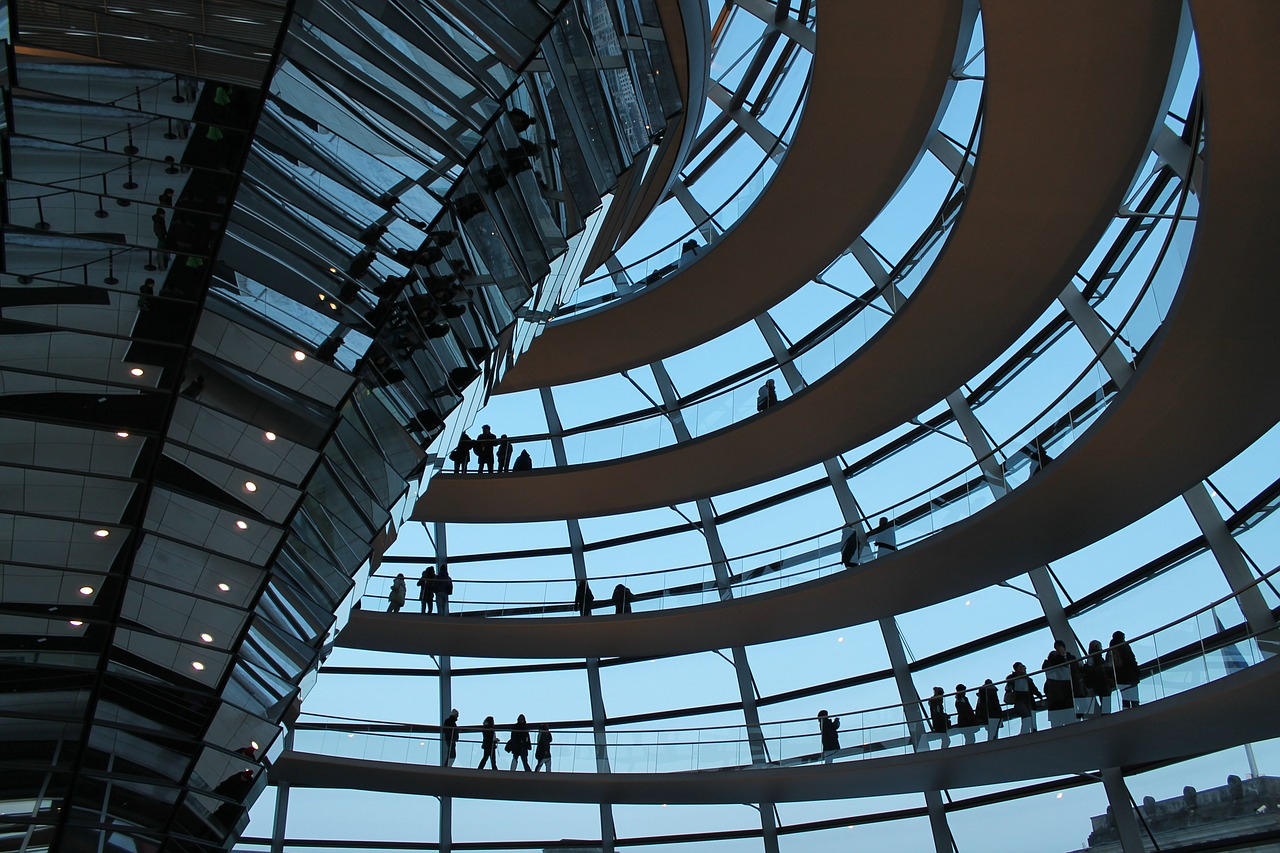 Reichstagas, Stiklo Kupolas, Bundestag, Architektūra, Berlynas, Lankytinos Vietos, Nemokamos Nuotraukos,  Nemokama Licenzija