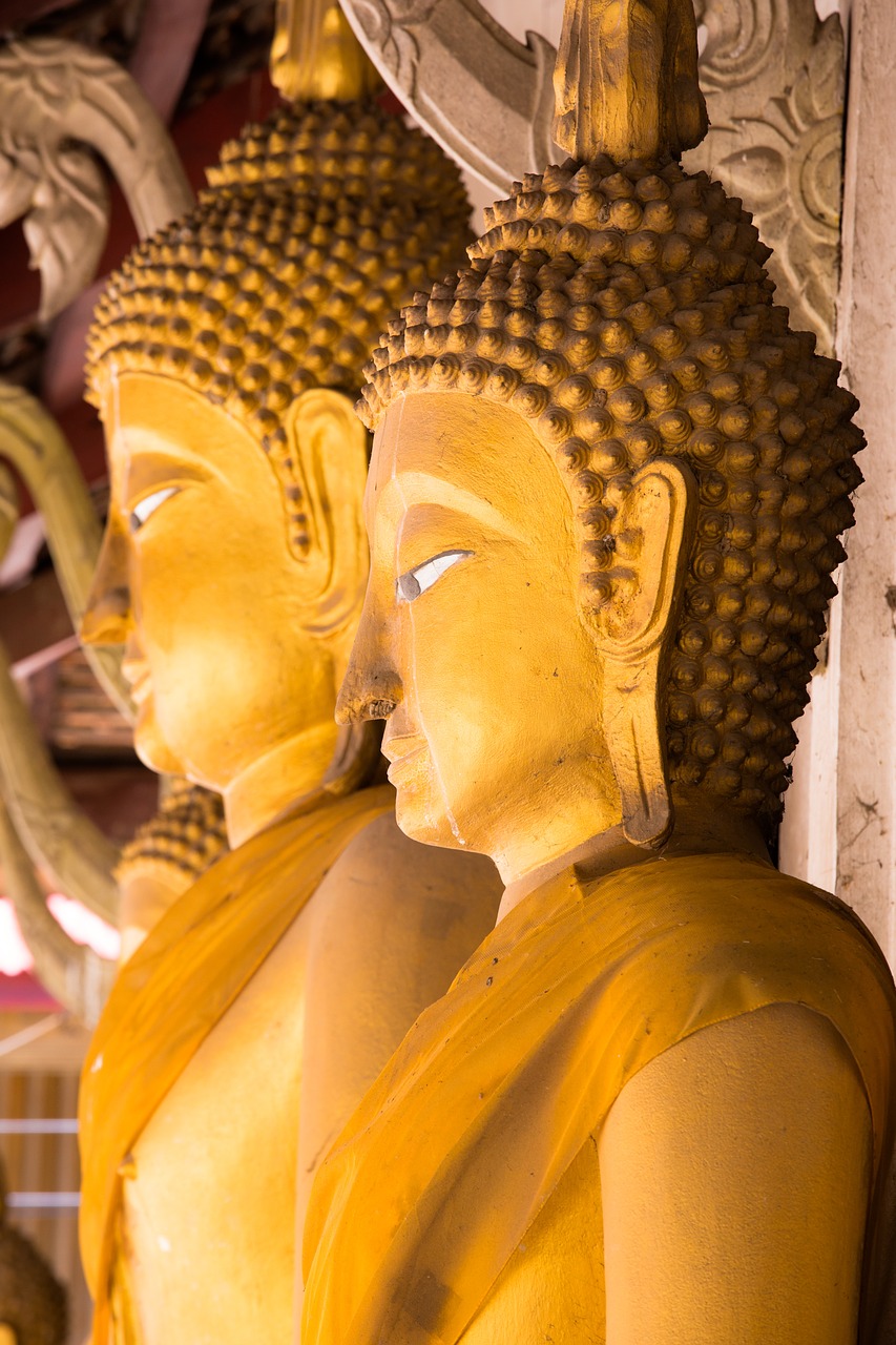 Religija, Buda, Vienuoliai, Tailandas, Budizmas, Architektūra, Priemonė, Tailando Šventykla, Pastatas, Wats
