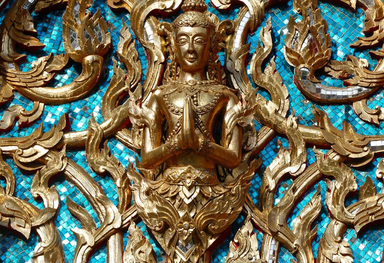 Religija,  Menas,  Golden,  Ornamentu,  Buda,  Budizmas,  Auksinis Buda,  Meditacija,  Auksas,  Tailandas