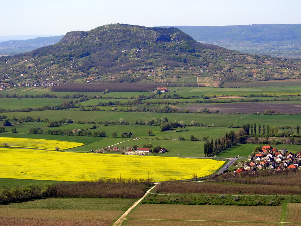 Likęs Kalnas, Balaton Uplands, Peizažas, Panorama, Išžaginimas, Vista, Vengrija, St Georges Hill, Kraštovaizdis, Nemokamos Nuotraukos