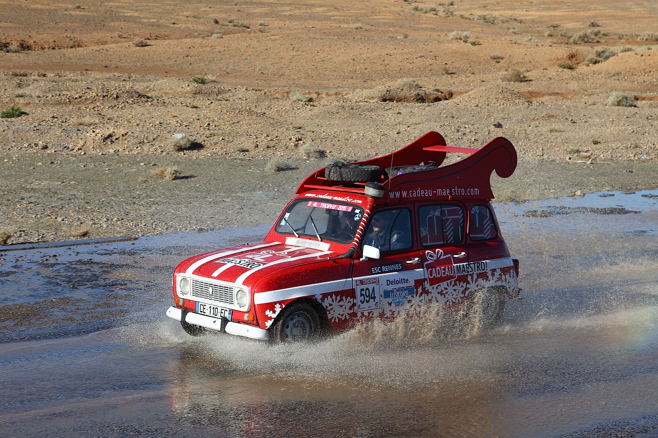 Renault,  Automobilių,  Automobilių Kolekcija,  Lenktynės,  Automobilių,  Rally,  Senų Automobilių,  Renault 4L,  4L Trofėjus,  Dykuma