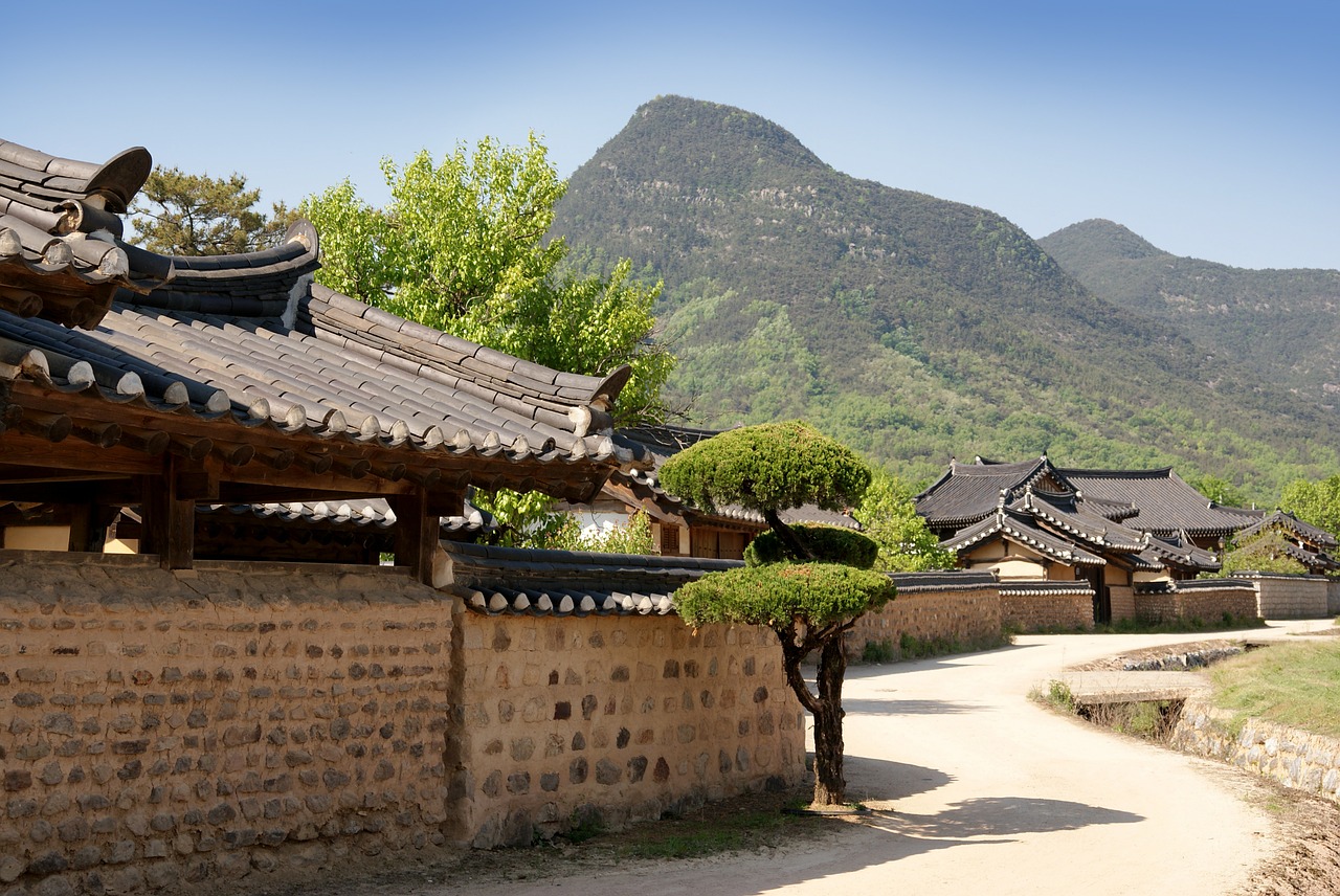 Korėjos Respublika, Tradicinis, Namai, Hanok, Kariuomenė, Nemokamos Nuotraukos,  Nemokama Licenzija