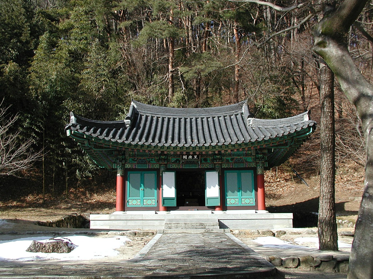 Korėjos Respublika, Budizmas, Tradicinės Šventyklos, Jikjisa, Nemokamos Nuotraukos,  Nemokama Licenzija