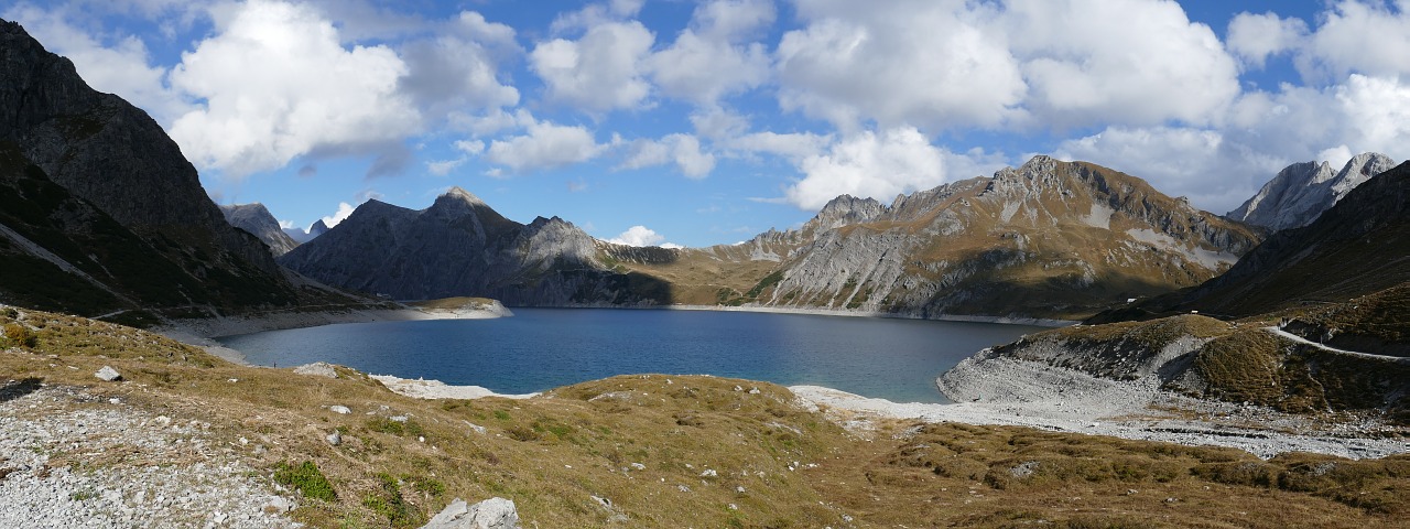 Rezervuaras, Užtvankos, Lüner Ežeras, Energijos Gamyba, Kalnai, Ežeras, Dirbtinis, Mėlynas, Montafon, Vorarlbergas