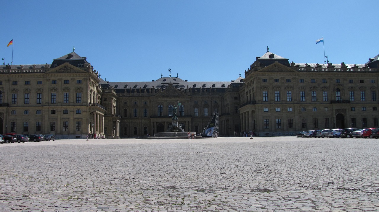 Gyvenamoji Vieta, Würzburg, Mėlynas, Pastatas, Architektūra, Nemokamos Nuotraukos,  Nemokama Licenzija