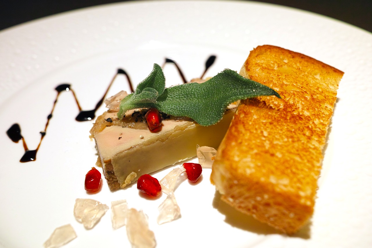 Restoranas, Virtuvė, Maistas, Prancūzų Kalba, Prancūzų Virtuvė, Foie Gras, Brioche, Granatas, Nemokamos Nuotraukos,  Nemokama Licenzija