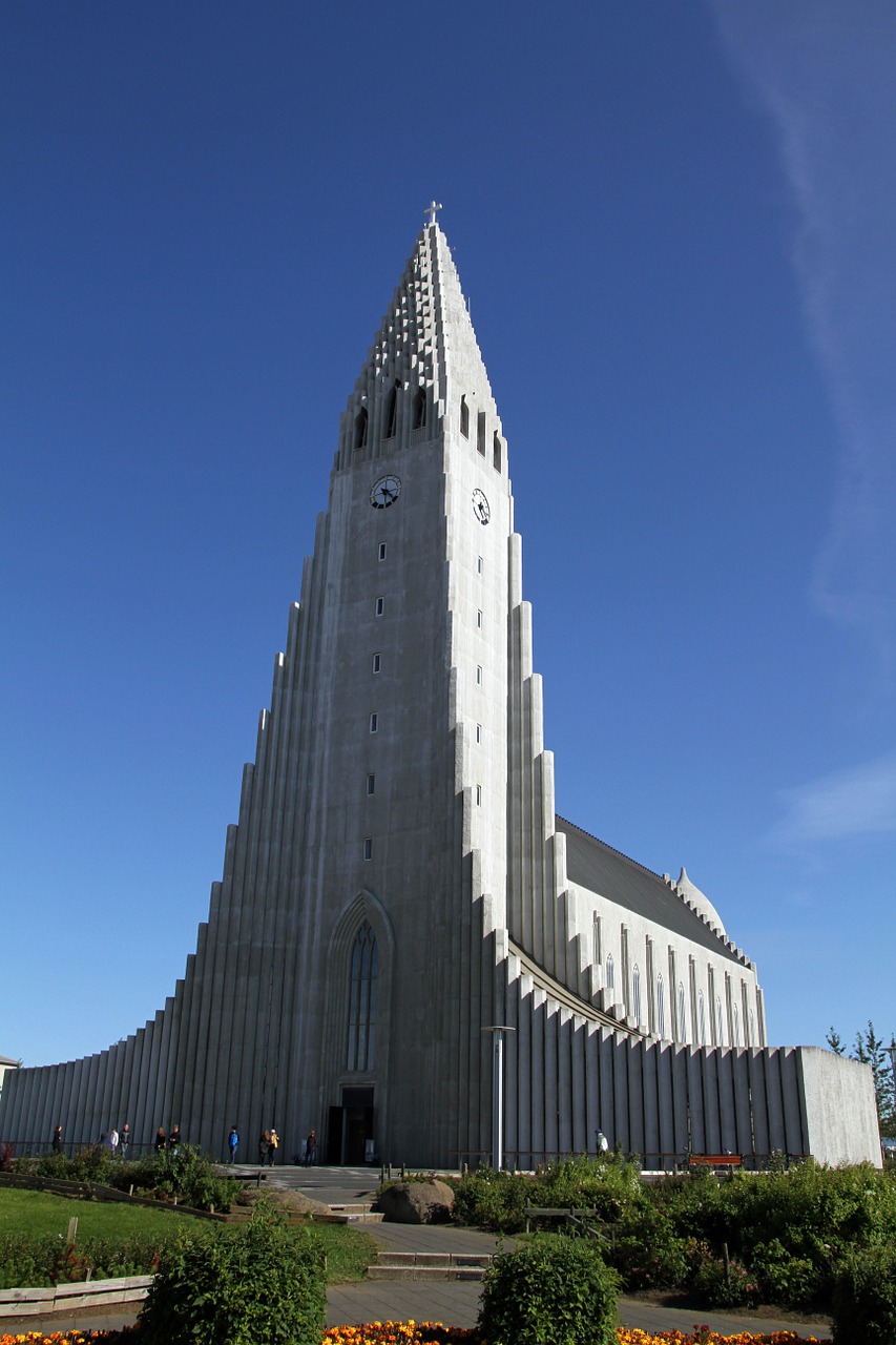 Reikjavikas, Hallgrímskirkja, Bažnyčia, Kapitalas, Iceland, Nemokamos Nuotraukos,  Nemokama Licenzija