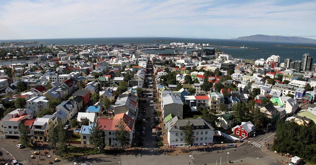 Reikjavikas, Iceland, Miestas, Panorama, Architektūra, Miesto, Vista, Nemokamos Nuotraukos,  Nemokama Licenzija