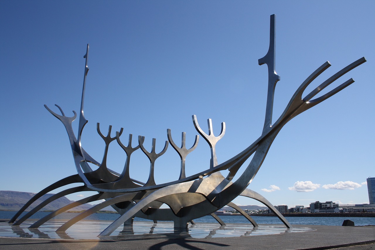 Reikjavikas, Iceland, Skulptūra, Kapitalas, Solfar, Saulės Laivas, Orientyras, Nemokamos Nuotraukos,  Nemokama Licenzija
