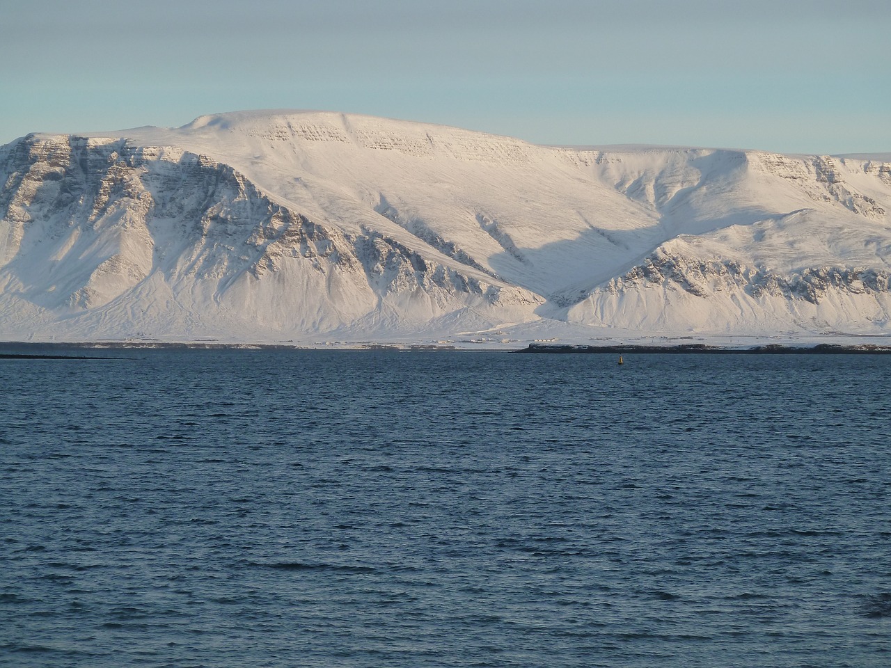 Reikjavikas, Iceland, Kelionė, Kraštovaizdis, Icelandic, Mėlynas, Žiema, Sala, Gamta, Kapitalas