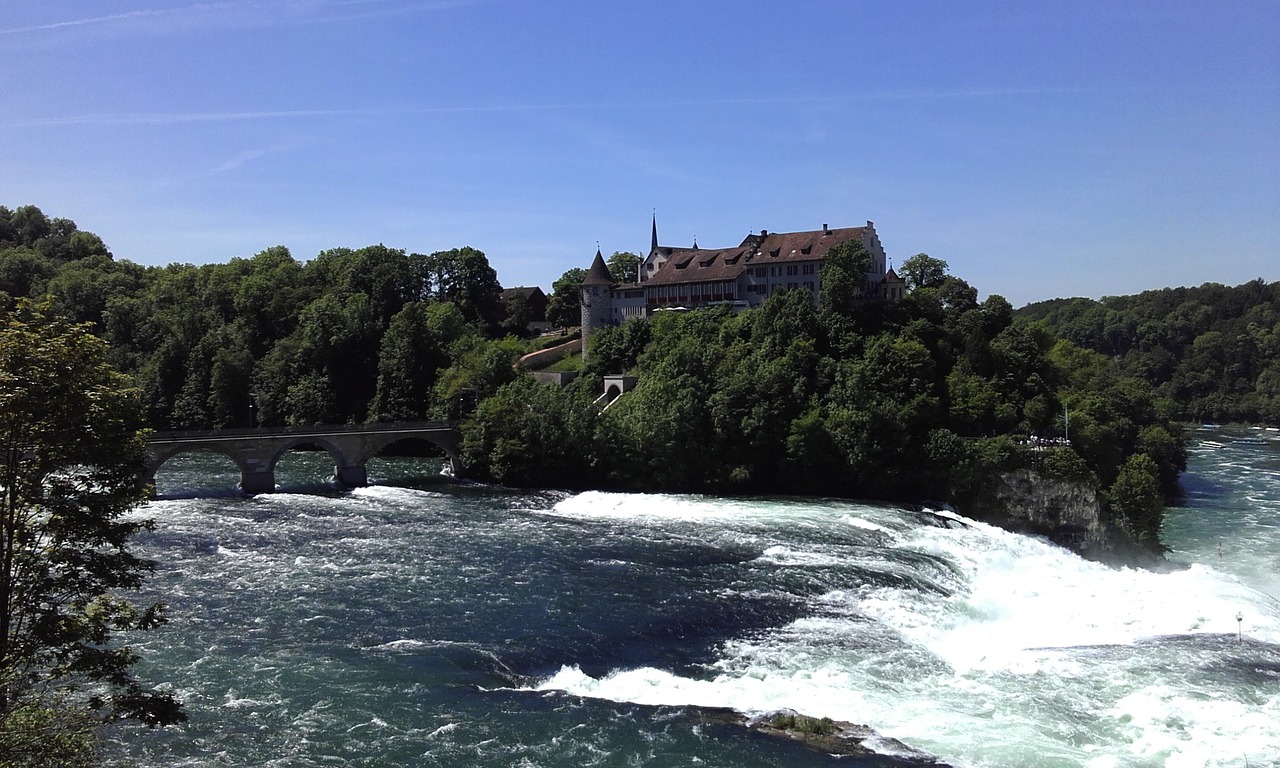 Rheinfall, Rhein, Europa, Krioklys, Vanduo, Nemokamos Nuotraukos,  Nemokama Licenzija