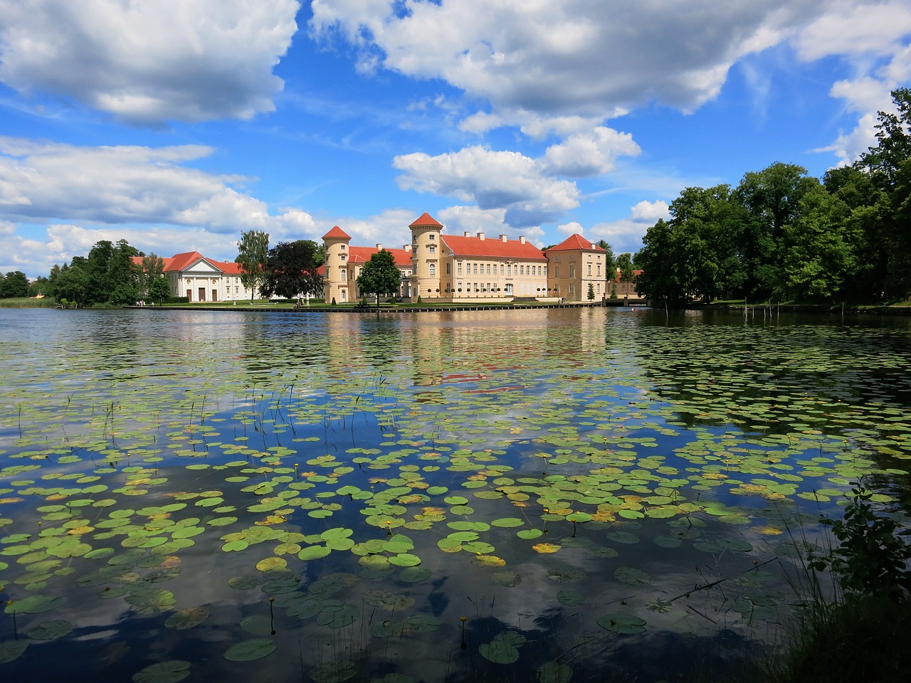 Rheinsbergo Pilis, Pilis, Rheinsberg, Tucholsky, Meklenburgas, Vanduo, Tvenkinys, Idiliškas, Nemokamos Nuotraukos,  Nemokama Licenzija