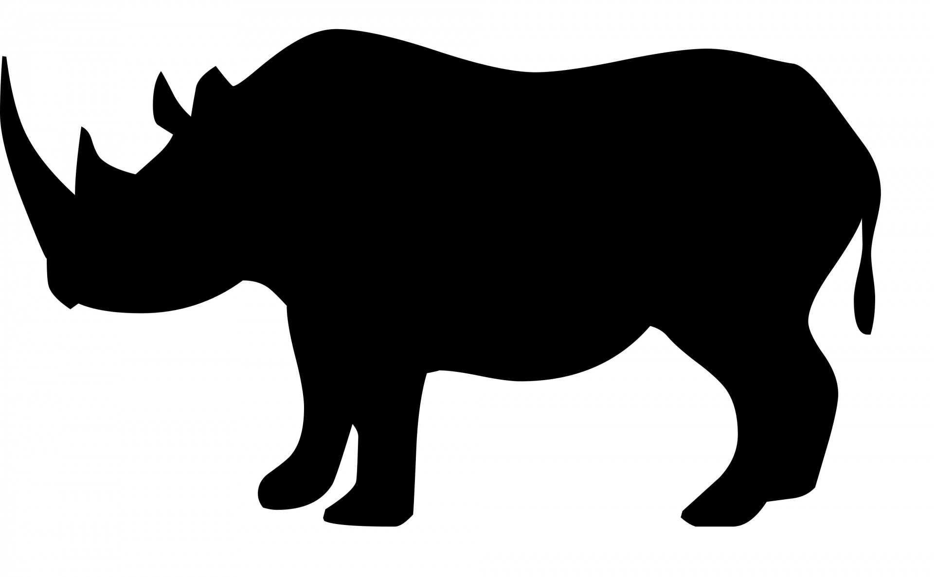 Rhino,  Žinduolis,  Gyvenimas,  Raganos,  Šviesa,  Afrika,  Iliustracija,  Afrikos,  Fonas,  Siluetas
