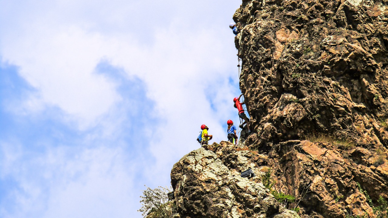 Ribes De Freser,  Ispanija,  Kalnų,  Skaliarinė,  Eskalavimas,  Alpinizmas,  Summit,  Didelis,  Garbėtroška,  Žmonių