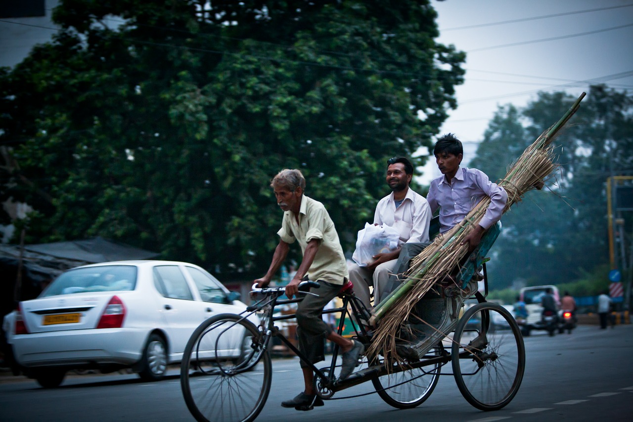 Rickshaw, Gabenimas, Moterų Dviračiu, Indija, Gyvenimas, Tuščias Puslapis, Himalaja, Nemokamos Nuotraukos,  Nemokama Licenzija
