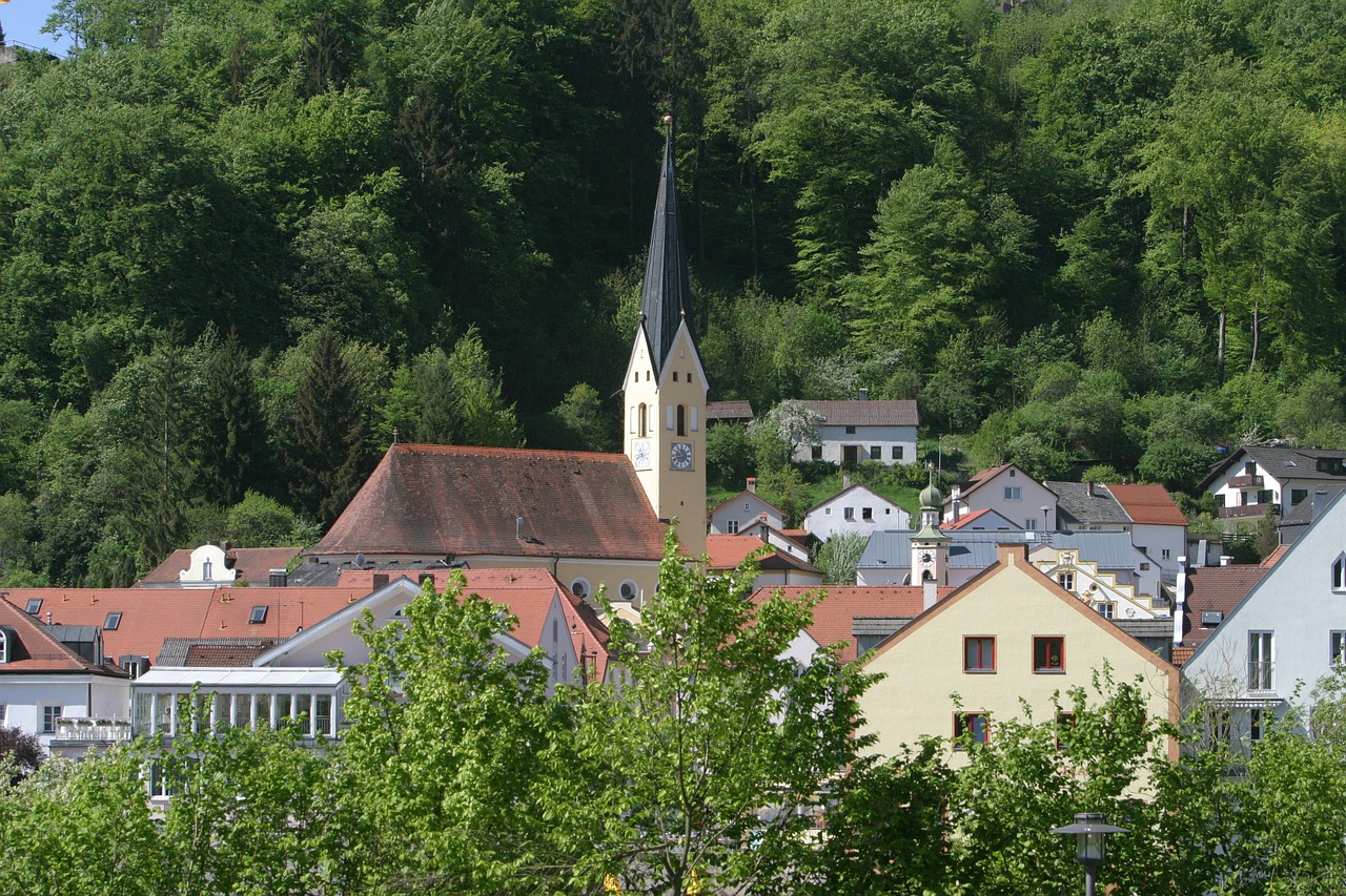 Riedenburg, Bažnyčia, Miestas, Niederbayern, Altmühl Slėnis, Altmühltal Gamtos Parkas, Nemokamos Nuotraukos,  Nemokama Licenzija