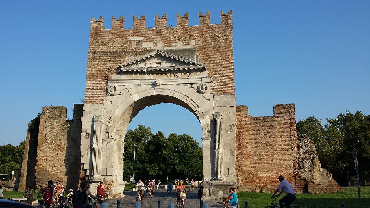 Rimini, Arc August, Romėnų Arka, Nemokamos Nuotraukos,  Nemokama Licenzija