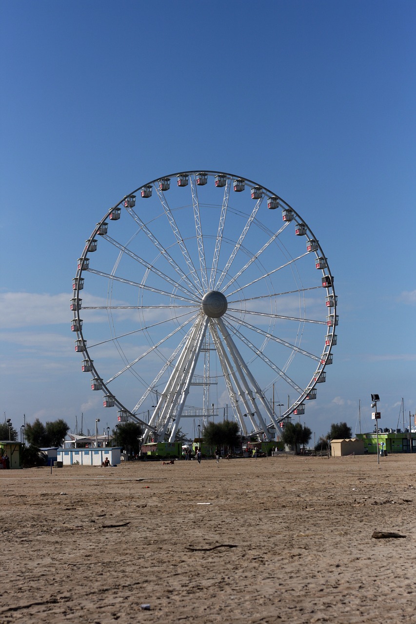 Rimini, Jūra, Ferris Ratas, Porto, Ratas, Papludimys, Nemokamos Nuotraukos,  Nemokama Licenzija